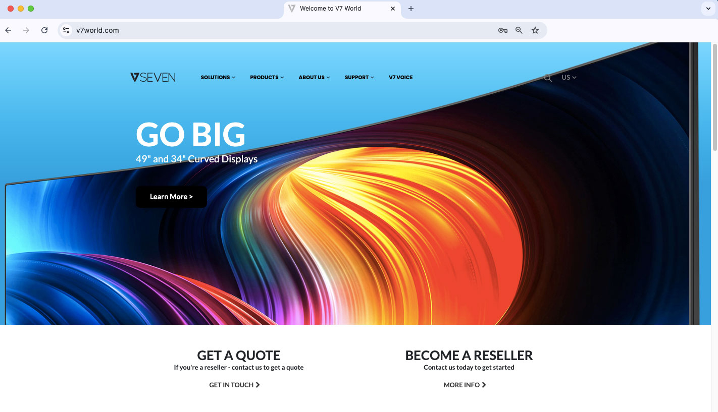 V7World.com Website